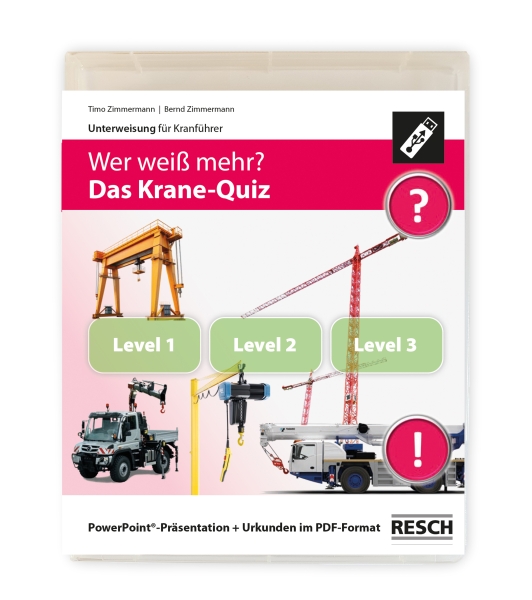 Kran-Quiz zur jährlichen Kranführer-Unterweisung